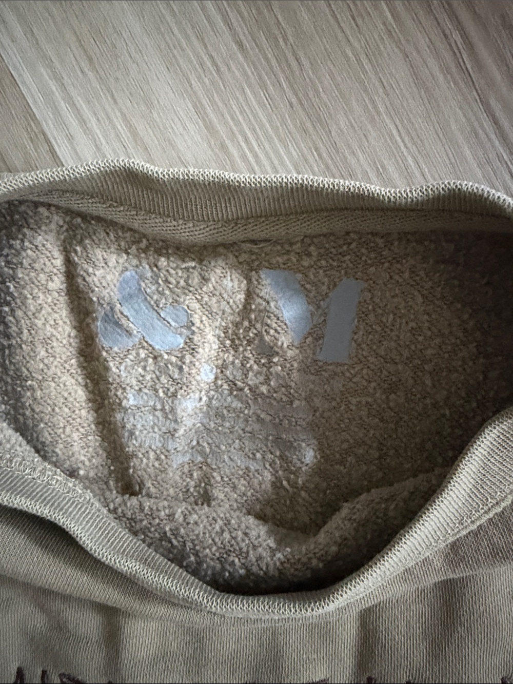 Classic Crewneck Sweatshirt - Tan - Picture 2 of 3